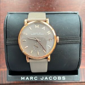 Marc Jacobs Rose Gold and Gray Watch